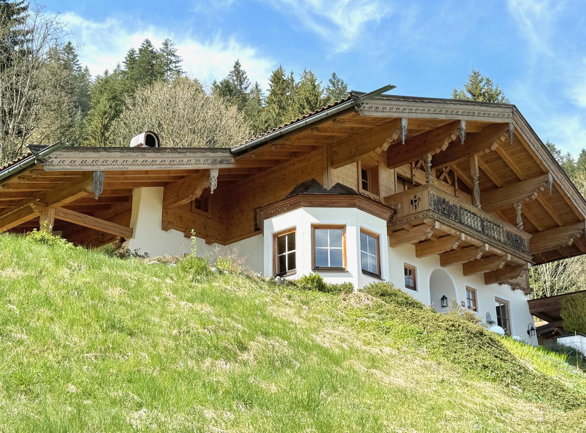5* Panorama Chalet Mit Sauna By Belle Stay Going am Wilden Kaiser ภายนอก รูปภาพ
