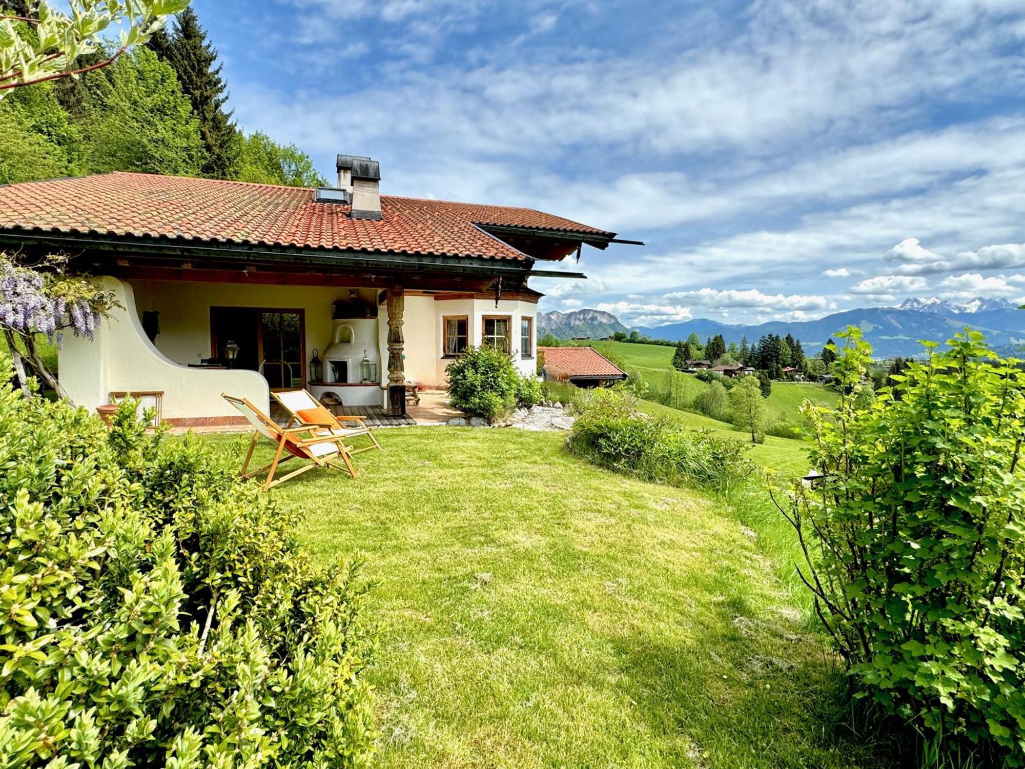 5* Panorama Chalet Mit Sauna By Belle Stay Going am Wilden Kaiser ภายนอก รูปภาพ