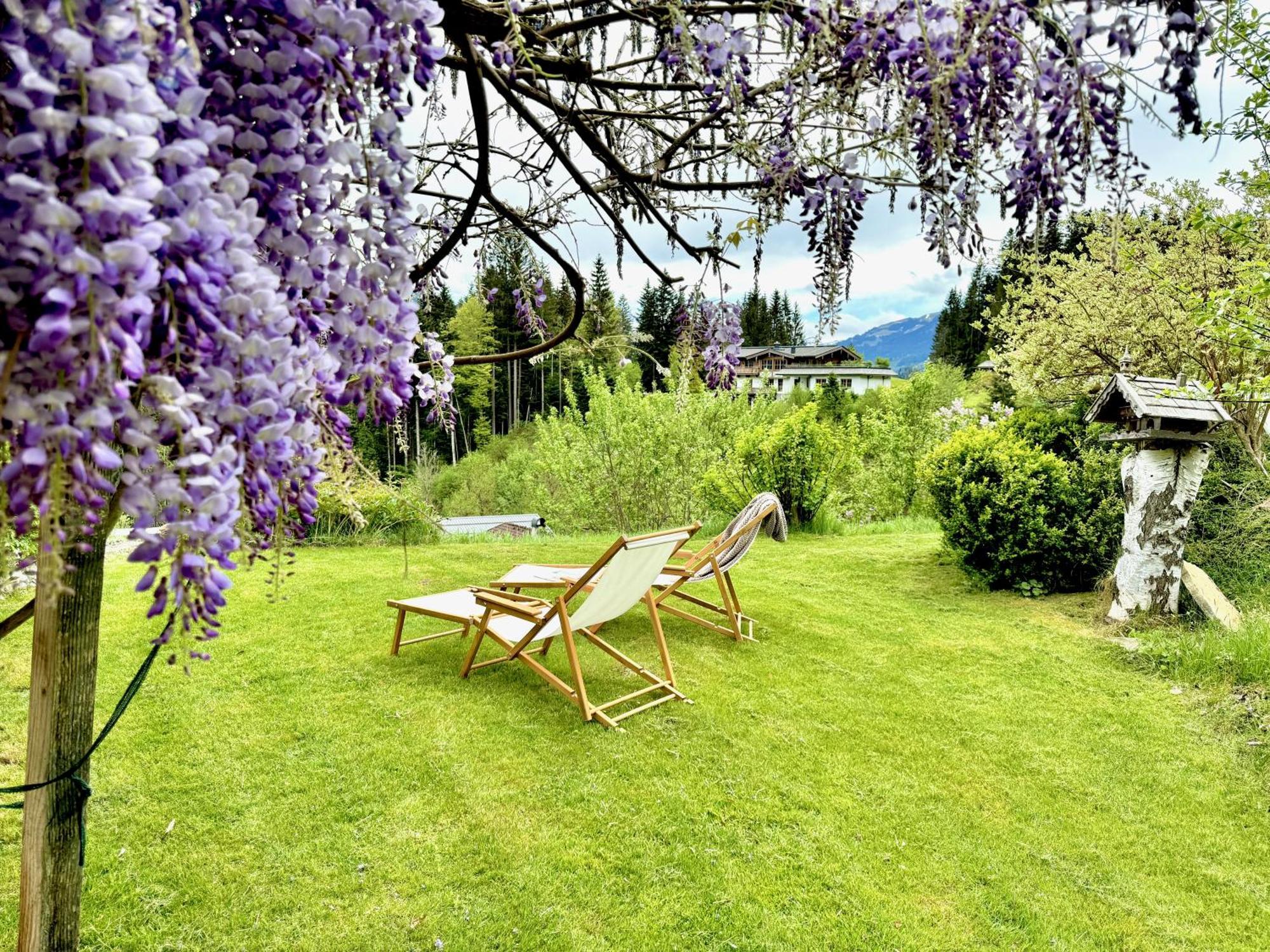 5* Panorama Chalet Mit Sauna By Belle Stay Going am Wilden Kaiser ภายนอก รูปภาพ