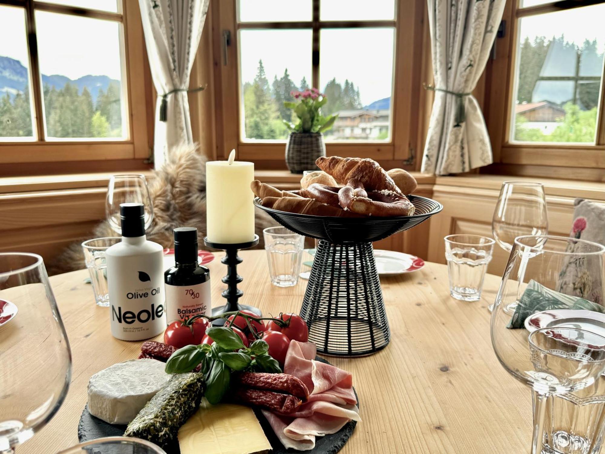 5* Panorama Chalet Mit Sauna By Belle Stay Going am Wilden Kaiser ภายนอก รูปภาพ