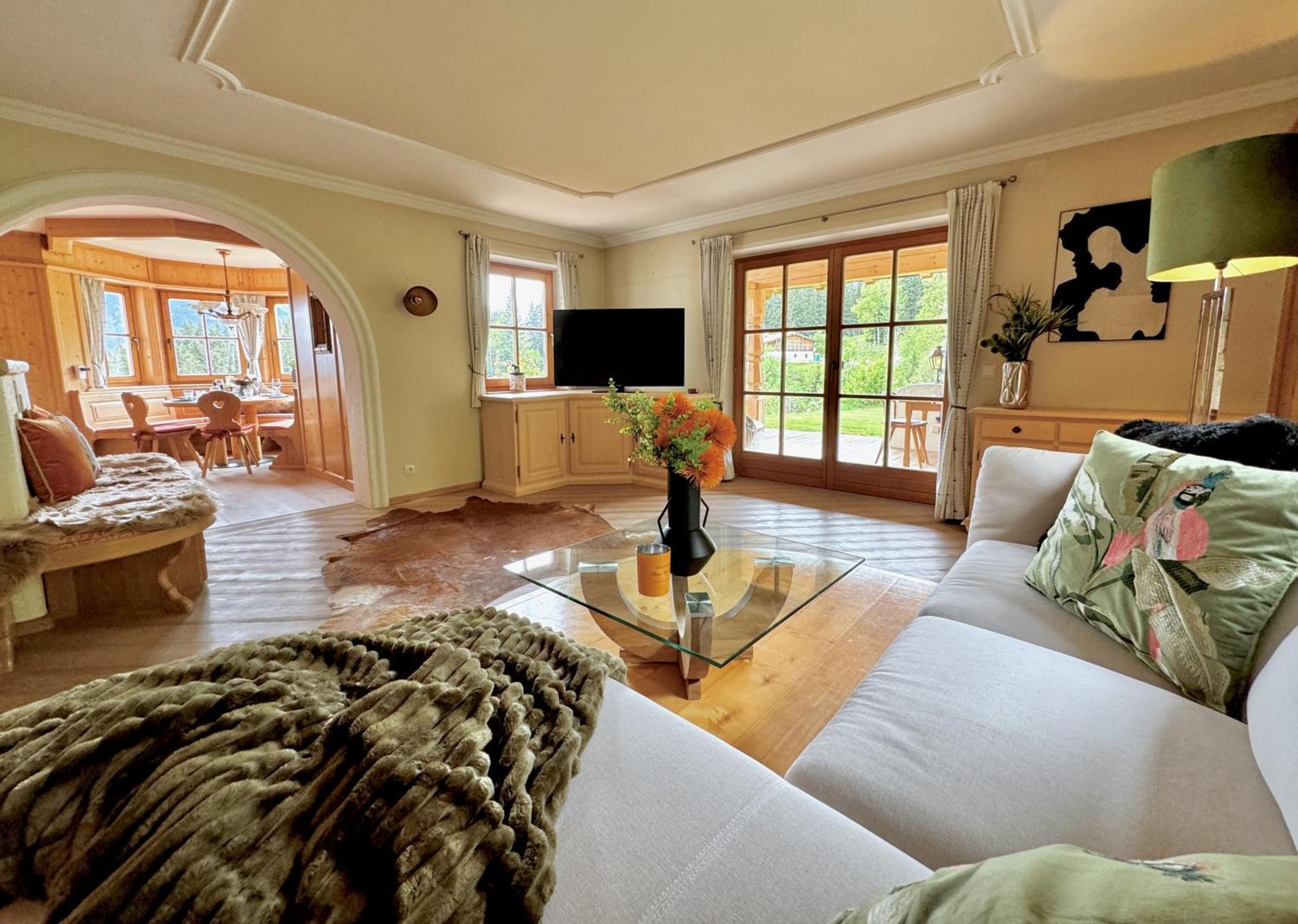 5* Panorama Chalet Mit Sauna By Belle Stay Going am Wilden Kaiser ภายนอก รูปภาพ
