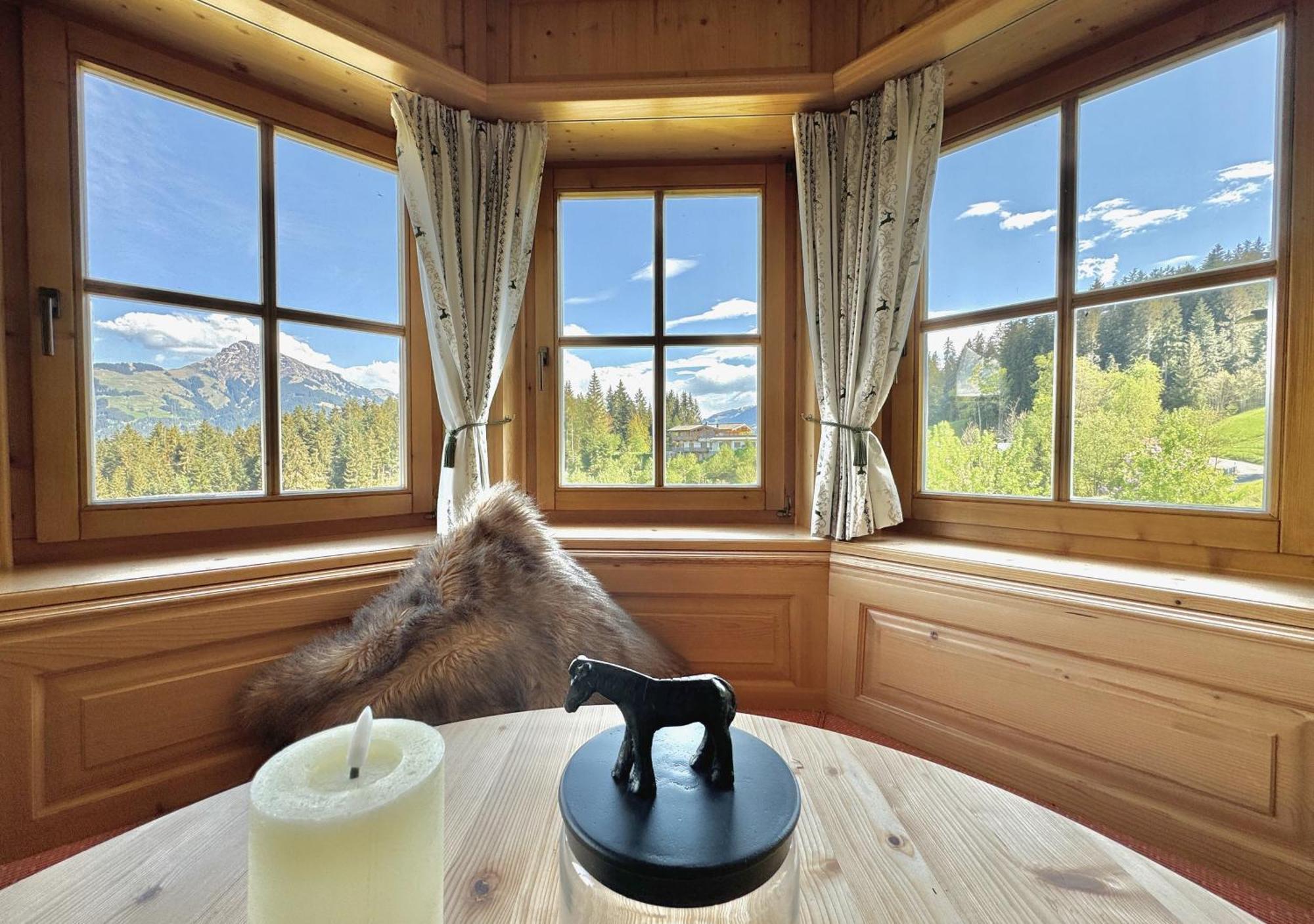5* Panorama Chalet Mit Sauna By Belle Stay Going am Wilden Kaiser ภายนอก รูปภาพ